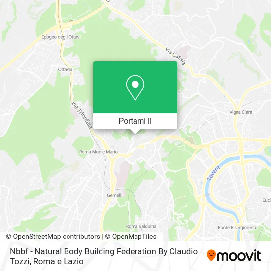 Mappa Nbbf - Natural Body Building Federation By Claudio Tozzi