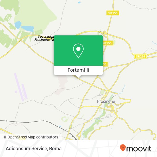 Mappa Adiconsum Service