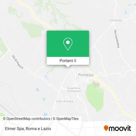 Mappa Elmer Spa