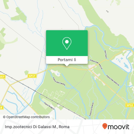 Mappa Imp.zootecnici Di Galassi M.