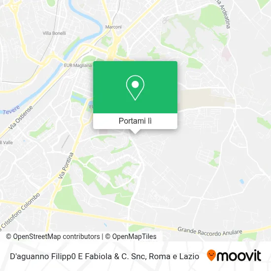 Mappa D'aguanno Filipp0 E Fabiola & C. Snc