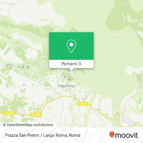 Mappa Piazza San Pietro / Largo Roma
