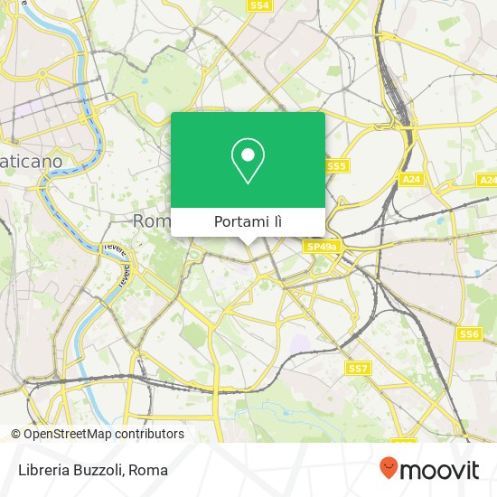 Mappa Libreria Buzzoli