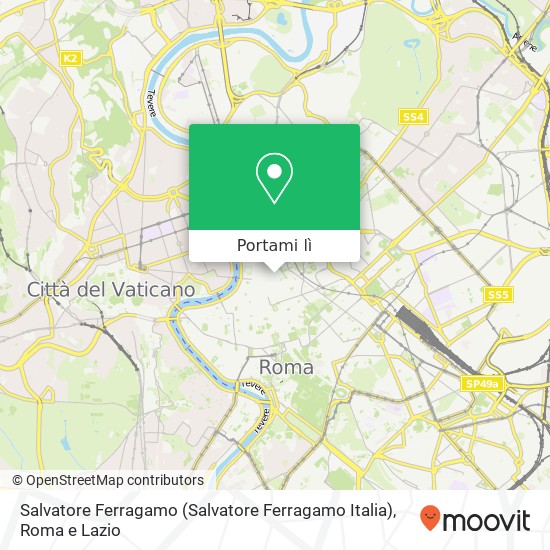 Mappa Salvatore Ferragamo (Salvatore Ferragamo Italia)