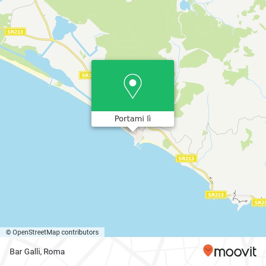 Mappa Bar Galli