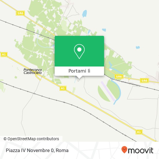 Mappa Piazza IV Novembre 0