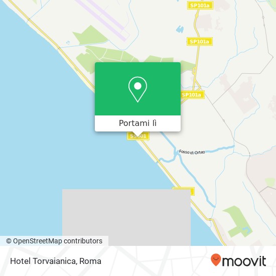 Mappa Hotel Torvaianica