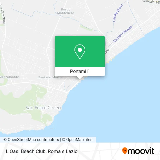 Mappa L Oasi Beach Club