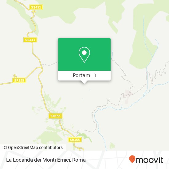 Mappa La Locanda dei Monti Ernici