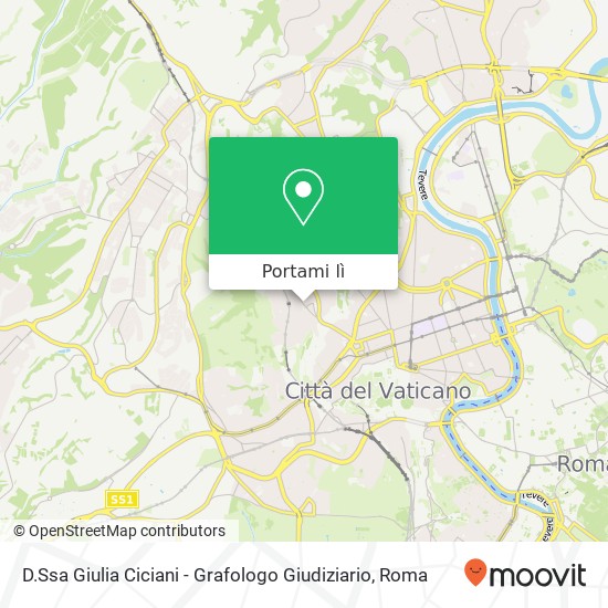 Mappa D.Ssa Giulia Ciciani - Grafologo Giudiziario