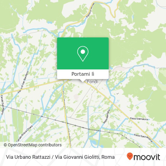 Mappa Via Urbano Rattazzi / Via Giovanni Giolitti