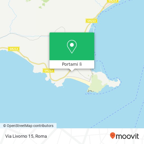 Mappa Via Livorno 15