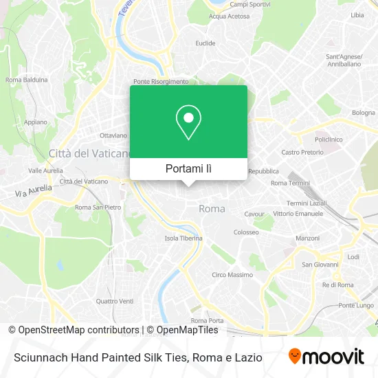 Mappa Sciunnach Hand Painted Silk Ties