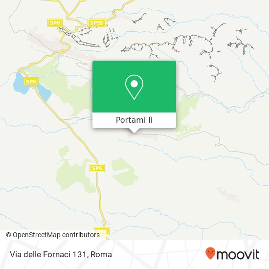 Mappa Via delle Fornaci 131