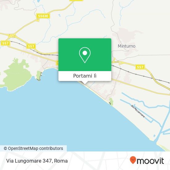 Mappa Via Lungomare 347
