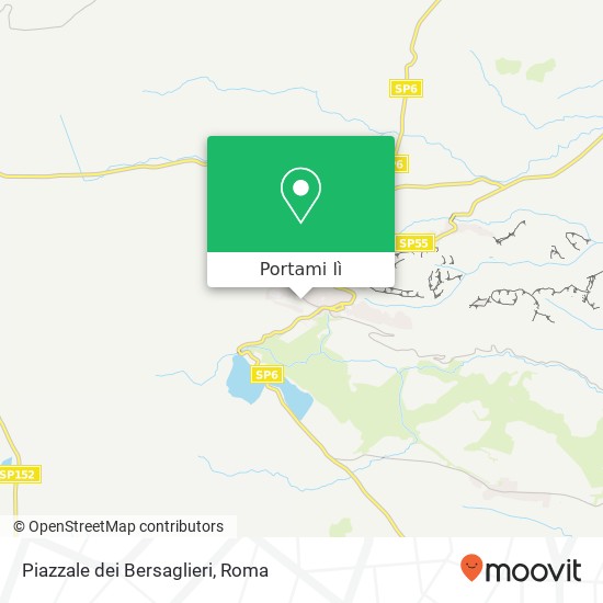 Mappa Piazzale dei Bersaglieri