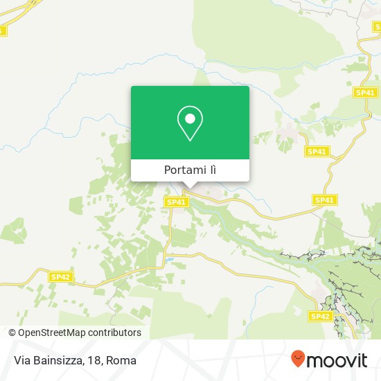 Mappa Via Bainsizza, 18