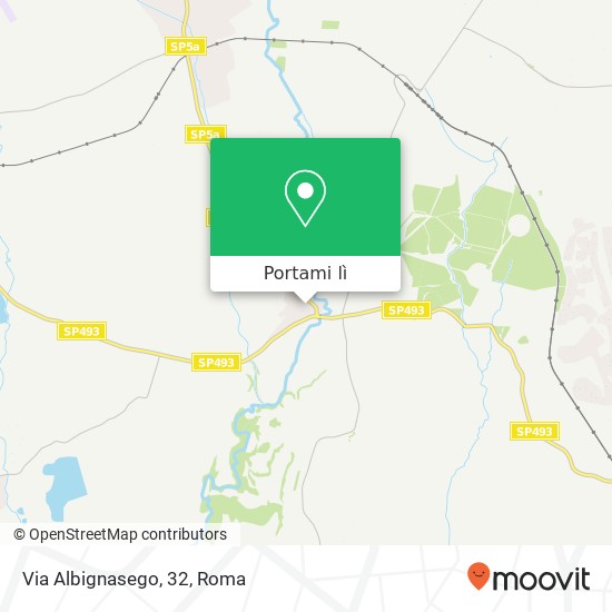 Mappa Via Albignasego, 32