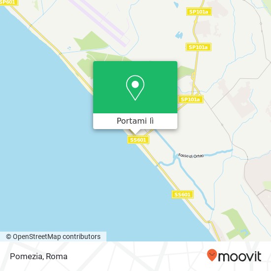 Mappa Pomezia
