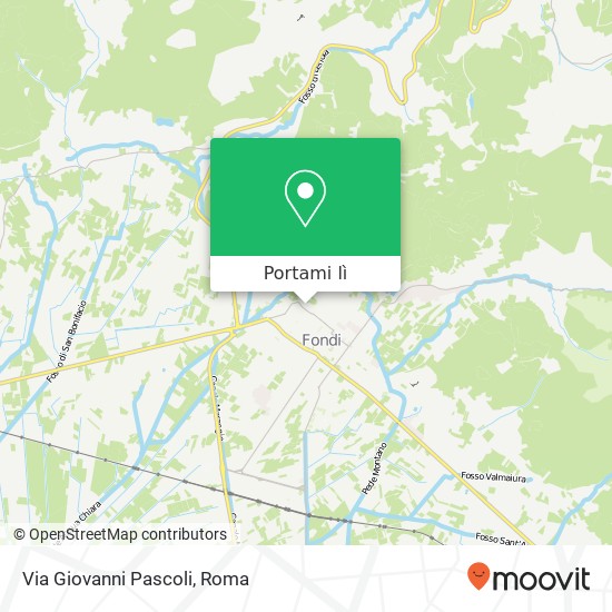 Mappa Via Giovanni Pascoli