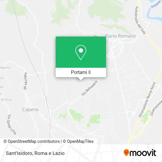 Mappa Sant'Isidoro