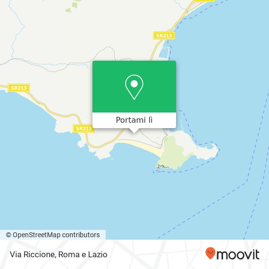 Mappa Via Riccione