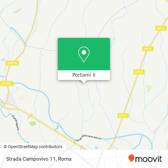 Mappa Strada Campovivo 11