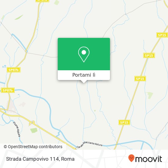 Mappa Strada Campovivo 114