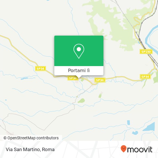 Mappa Via San Martino