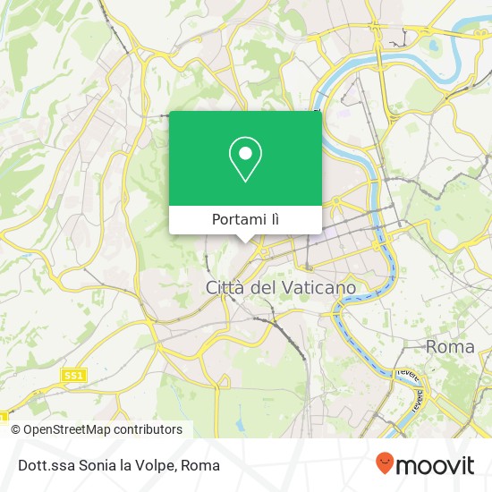Mappa Dott.ssa Sonia la Volpe