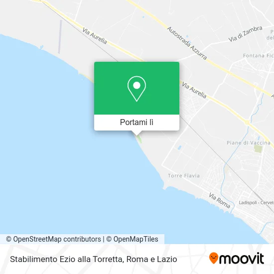 Mappa Stabilimento Ezio alla Torretta