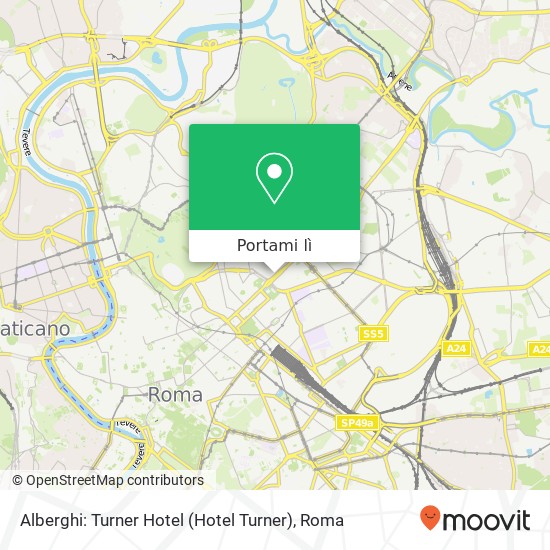 Mappa Alberghi: Turner Hotel (Hotel Turner)