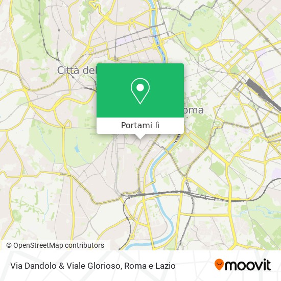 Mappa Via Dandolo & Viale Glorioso