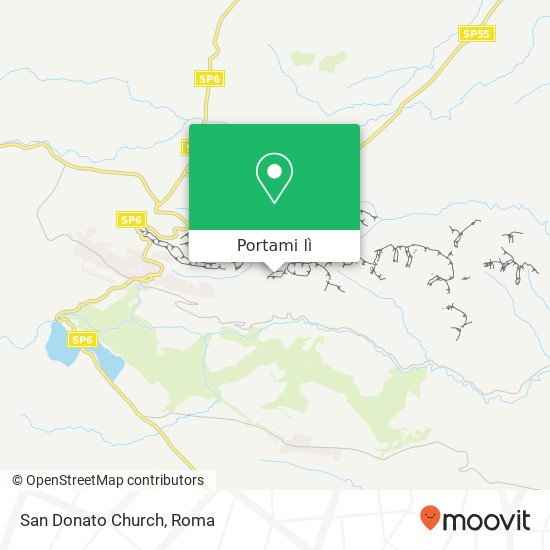 Mappa San Donato Church