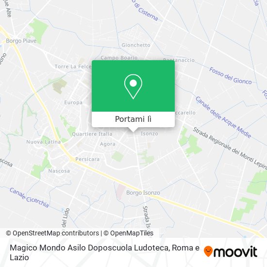 Mappa Magico Mondo Asilo Doposcuola Ludoteca