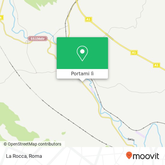 Mappa La Rocca
