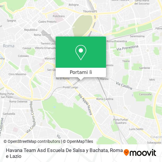 Mappa Havana Team Asd Escuela De Salsa y Bachata