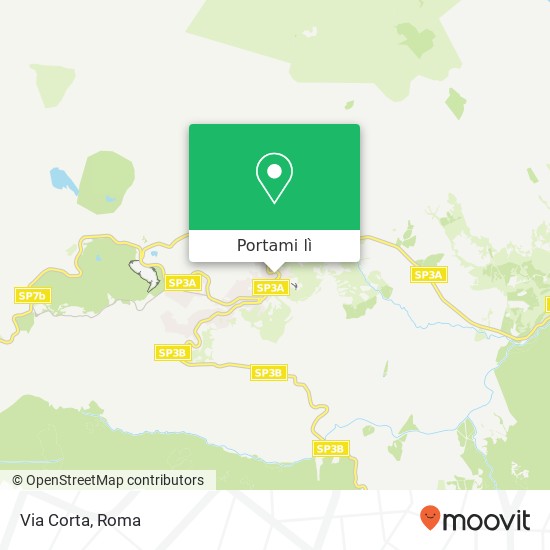 Mappa Via Corta