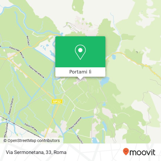 Mappa Via Sermonetana, 33
