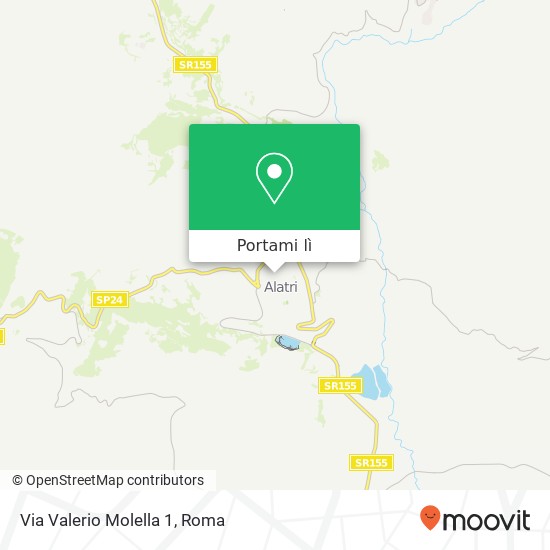 Mappa Via Valerio Molella 1