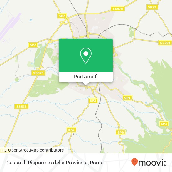 Mappa Cassa di Risparmio della Provincia