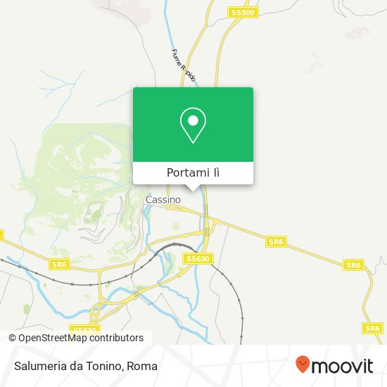 Mappa Salumeria da Tonino