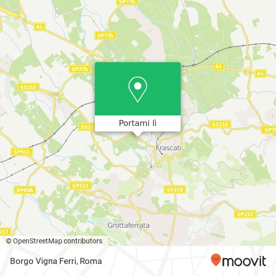 Mappa Borgo Vigna Ferri