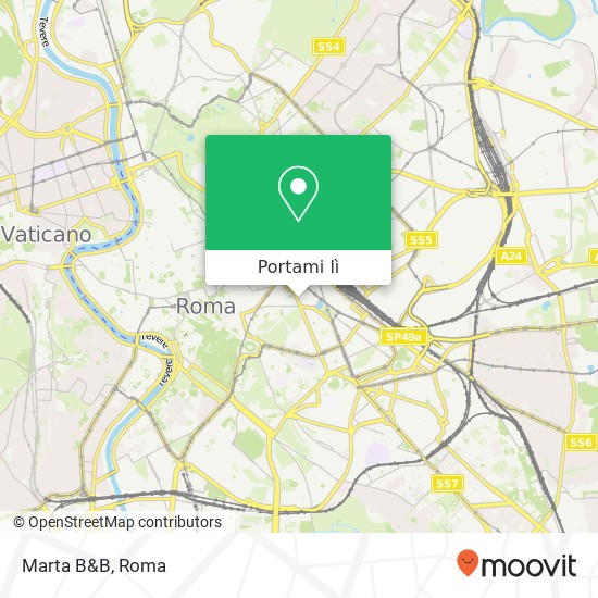 Mappa Marta B&B