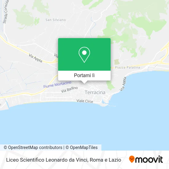 Mappa Liceo Scientifico Leonardo da Vinci