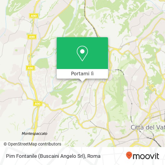 Mappa Pim Fontanile (Buscaini Angelo Srl)