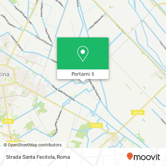 Mappa Strada Santa Fecitola