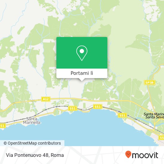 Mappa Via Pontenuovo 48