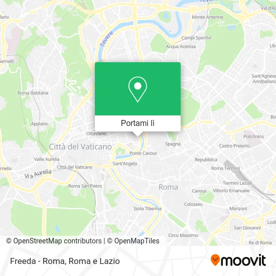 Mappa Freeda - Roma