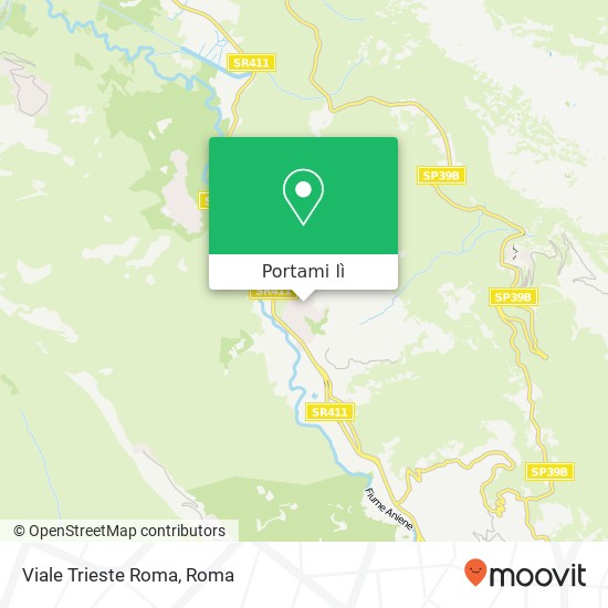 Mappa Viale Trieste Roma